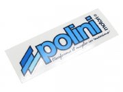 Aufkleber Polini , Logo, 12x4 cm