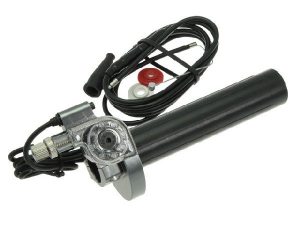 Remhevel set Stage6 CNC Duo Color voor MBK Nitro, Yamaha Aerox zwart