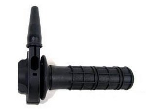 Schnellgasgriff Tommaselli, schwarz senkrecht (36mm/80°)
