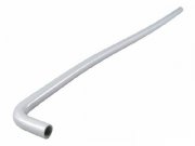 Khlwasserschlauch Silicon mit 1x90 und 1x45 Winkel,...