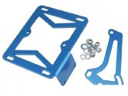 Kennzeichenhalter TNT, Piaggio, Peugeot liegend, blau...
