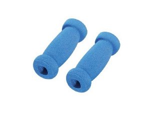 Griffe Moosgummi, blau,  22/25mm, L 115mm