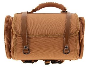 Tasche/Koffer SIP Classic, klein, fr Gepcktrger, 330x190x180mm, ca. 10 Liter, Nylon, braun
