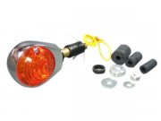 Blinker Lenkerende, Bulls Eye, Chrom, mit E-Prfzeichen,...