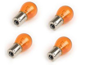 Birnenkit für Blinker, 12V/21W, Sockel: Ba15s, gelb 4...