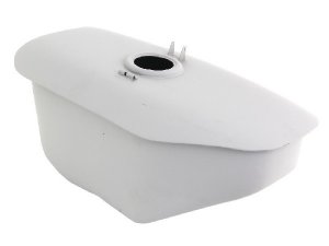 Tank SIP fr Vespa 125 VN2T /ACMA/150 VL2-3T/VB1T Metall, grundiert, ohne Tankdeckel