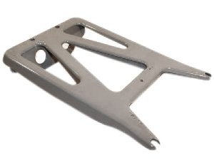 Gepäckbrücke CUPPINI für Vespa 125 VN1/150 VL1 grau,...