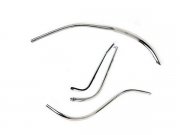 Monoschlitzrohr Beinschild fr Vespa 50-125/PV/ET3...