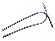 Monoschlitzrohr Beinschild fr Vespa 125 VN/150 VL/VB1...