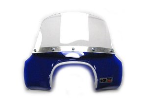 Flyscreen blau, für Vespa 125 GT/150 GL/Sprint/180 SS...