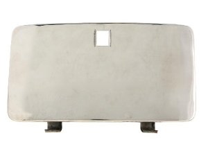 Gepckfachdeckel SIP fr Vespa PX80-200E Lusso/`98/MY/T5 Edelstahl, poliert