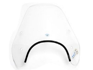 Flyscreen CUPPINI, klar, für Vespa PX80-200/PE/Lusso H...