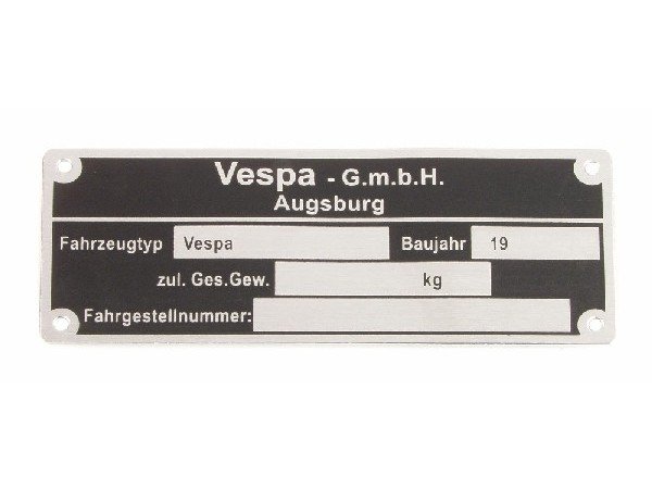 Vespa GTS Aluminium Spezial Teile