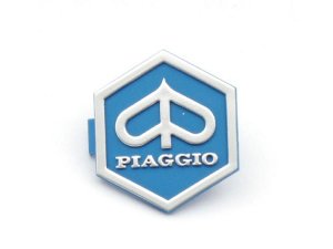 Emblem PIAGGIO 6-Eck, Kaskade für Vespa PK50-125 XL...