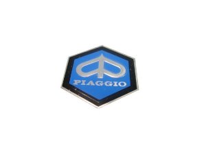 Emblem PIAGGIO 6-Eck, Kaskade für Vespa PK50-125/S...