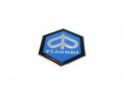 Emblem PIAGGIO 6-Eck, Kaskade fr Vespa PK50-125/S...