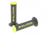 Griffe MALOSSI  schwarz/gelb,   22/25mm, geschlossen