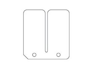 Membranplttchen MALOSSI fr VL10 und original Membrane,  fr MINARELLI stehend 2T AC,  (d) 0,30/0,35/0,40mm,  Karbonit