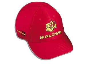 Kappe MALOSSI MALOSSI Logo, rot, Unisex, gestickt,...