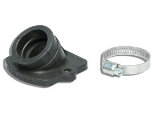 Ansaugstutzen MALOSSI 25mm,  fr PHBL,  fr GILERA/PIAGGIO 180ccm,  Durchlass: 30mm, Anschluss Vergaser: 36mm