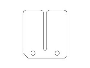 Membranplttchen MALOSSI fr MALOSSI Block,  (d) 0,30mm,  Carbon