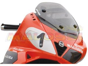 Flyscreen MALOSSI, MHR MAXI, schwarz, für APRILIA SR Max...