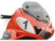 Flyscreen MALOSSI, MHR MAXI,  schwarz, fr APRILIA SR Max...