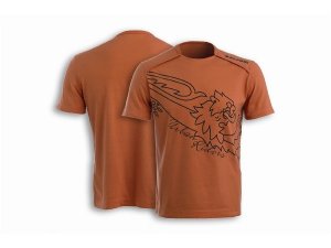 T-Shirt MALOSSI GRIFFE Bar Code, orange, für Männer,...