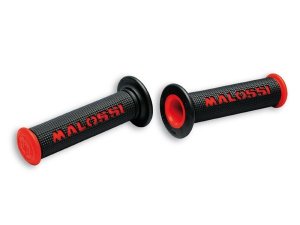 Griffe MALOSSI schwarz/rot, Ø 22/25mm, geschlossen
