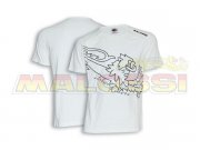 T-Shirt MALOSSI GRIFFE Bar Code, wei,  fr Mnner,...