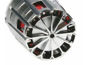Rennluftfilter MALOSSI E5, 30  ARRECHE 15 -21/PHVA 12-17,5 /PHBN 12-17,5/MIKUNI,  Anschluss: 38mm, H 128mm  schwarz, Innenfilter: rot
