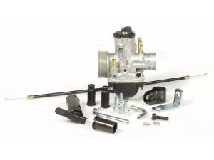 Vergaserkit MALOSSI PHBG 19  fr MINARELLI liegend  Hauptdse SHB 72, Nebendse 48,  Mischrohr AU262, Nadel W16,  Chokedse 60