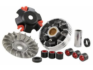 Variator MALOSSI Multivar 2000,  fr Vespa LX/S/946 3V i.e. 125 -150ccm 4T AC, passt auch  20x17mm, 6 Rollen, 9,0/13,5g