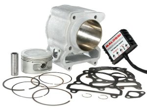 Rennzylinder MALOSSI 289ccm  fr YAMAHA 250 City i.e./X-Max i.e.  passt auch fr YAMAHA 250ccm 4T LC i.e.  Aluminium,  Hub 73mm, 3 Kolbenring(e),  KB  17mm,  74,0mm