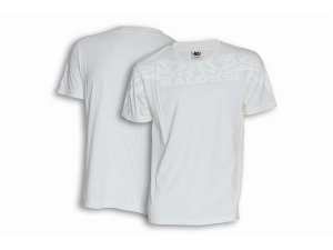 T-Shirt MALOSSI GRIFFE Start,  wei,  fr Mnner, Gre: XL,  krperbetont, Front Print,  100% Baumwolle