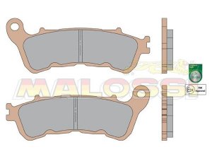 Bremsbelge MALOSSI MHR Synt,  S71,  118x45,2x9,2 mm  mit ABE, e24 Prfzeichen,