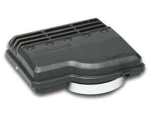 Rennluftfilter MALOSSI E9,  SHA 13, fr PIAGGIO CIAO/PX/SI /Bravo/Superbravo/Grillo /Boss  Anschluss: 50mm,  schwarz, rot