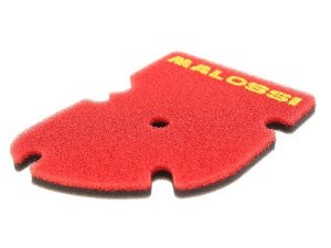 Luftfiltereinsatz MALOSSI  Double Red Sponge,  fr Vespa GTS/GTS Super/GTV/GT 60/GT/GT L 125-300ccm passt auch fr PIAGGIO MP3/X8/X9/X Evo 125-300ccm