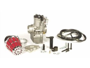 Vergaserkit MALOSSI MHR PHF 34 BD 4-Takt mit Beschleunigerpumpe fr PIAGGIO Leader fr Vespa GT/GT L/GTS /GTV 125-200ccm 4T LC  Anschluss Motor: 40mm, Ansch.. ..luss Luftfilter: 50mm,   Hauptdse 135, Nebendse 55,  inkl. Klappchoke, Seilzugkit, Luftfilt