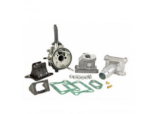 Vergaserkit MALOSSI SHBC 19.19  Membran fr PIAGGIO Ape 50 Mix  Anschluss Motor: 23,1mm, Ans.. chluss Luftfilter: Stehbolzen LA 51,5mm, 2-Loch, Membran,  Hauptdse 70 / 78, Nebendse 35 / 45, inkl. Ansaugstutzen Membran, Membrane