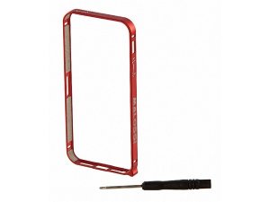 Schutzbgel MALOSSI iPhone 5, rot, Aluminium,  verschraubt