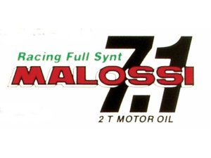 Banner MALOSSI  Malossi 7.1, wei, Stoff,  L 1450 mm, H 700 mm