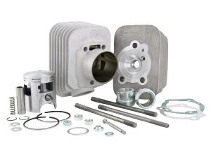 Rennzylinder Kit MALOSSI BIG DEPS 2011 74,6ccm fr PIAGGIO  Bravo/Grillo/SI/Boss /Superbravo  Aluminium, 11 S,  Hub 43mm, KB  12mm,  47mm