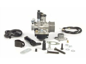 Vergaserkit MALOSSI PHBG 19  fr HONDA/KYMCO/PEUGEOT  Hauptdse SHB 98, Nebendse 42,  Mischrohr DL262, Nadel W16,  Chokedse 55