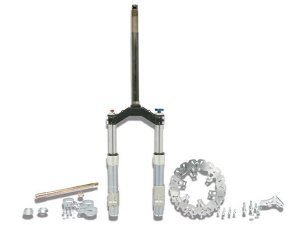 Gabel MALOSSI F36S  fr GILERA Runner SP 50ccm (`06->)  kpl. mit Bremsscheibe