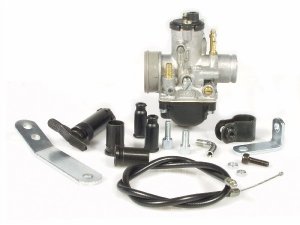 Vergaserkit MALOSSI PHBG 19  fr PIAGGIO  Hauptdse SHB 70, Nebendse 48,  Mischrohr AU262, Nadel W16,  Chokedse 60