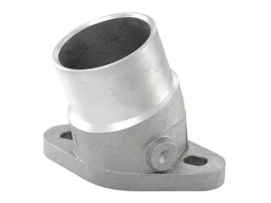 Ansaugstutzen MALOSSI fr DELL`ORTO PHM 40 A, hinterer Vergaser, fr DUCATI 900 Replica/SS  Durchlass: 40mm