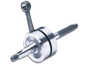 Kurbelwelle MALOSSI MHR RHQ  fr 50ccm MHR Team/ 68ccm MHR Cross fr MINARELLI liegend  50ccm 2T AC/LC,  Hub: 39,2mm, Pleuel: 85,0mm,  KB  12mm