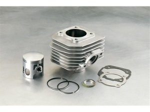 Rennzylinder MALOSSI MHR 120.. ..ccm fr SUZUKI Adress 2T, AC  Aluminium,  2 Kolbenring(e), KB  12mm, ohne Zylinderkopf,  57,5mm