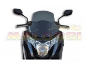 Flyscreen MALOSSI MHR, getnt,  fr HONDA Integra 700 i.e.
